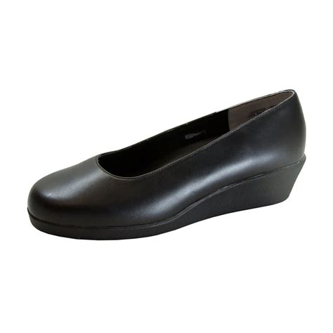 wide leather shoes for women